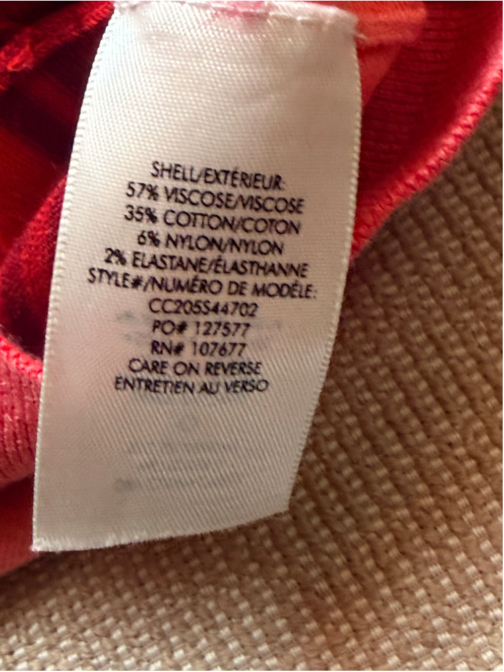 Alice + Olivia Rainbow Stripe Puff Sleeve Cropped Cardigan S/P - Picture 5 of 6